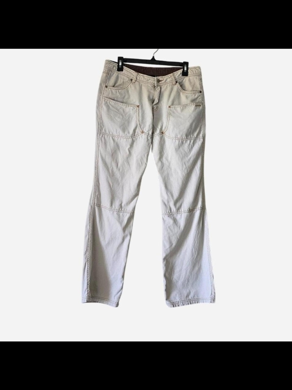 KAVU Women’s Utility Carpenter Pants – Durable Canvas, Double-Knee